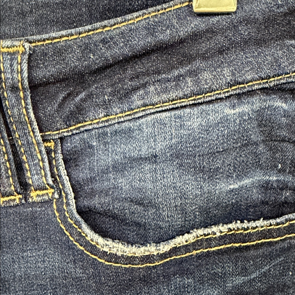 Studio Blue Distressed Flare Jeans: 30 - Picture 4 of 8